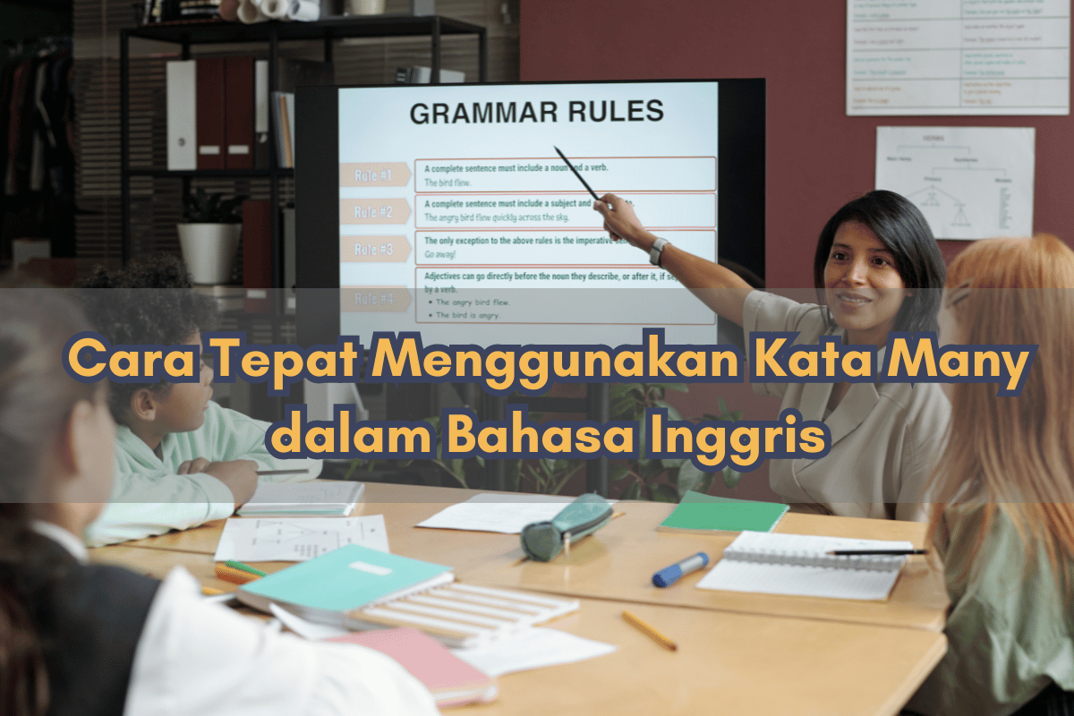 Cara Tepat Menggunakan Kata Many agar Kalimat Bahasa Inggris Terdengar Natural